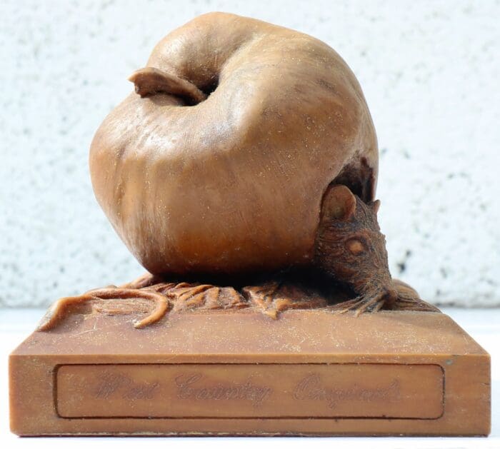 Wooden Apple Mouse